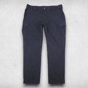 5.11 Tactical Cargo Pants Men 40x34 Black Icon Straight Leg 8 Pockets Utility